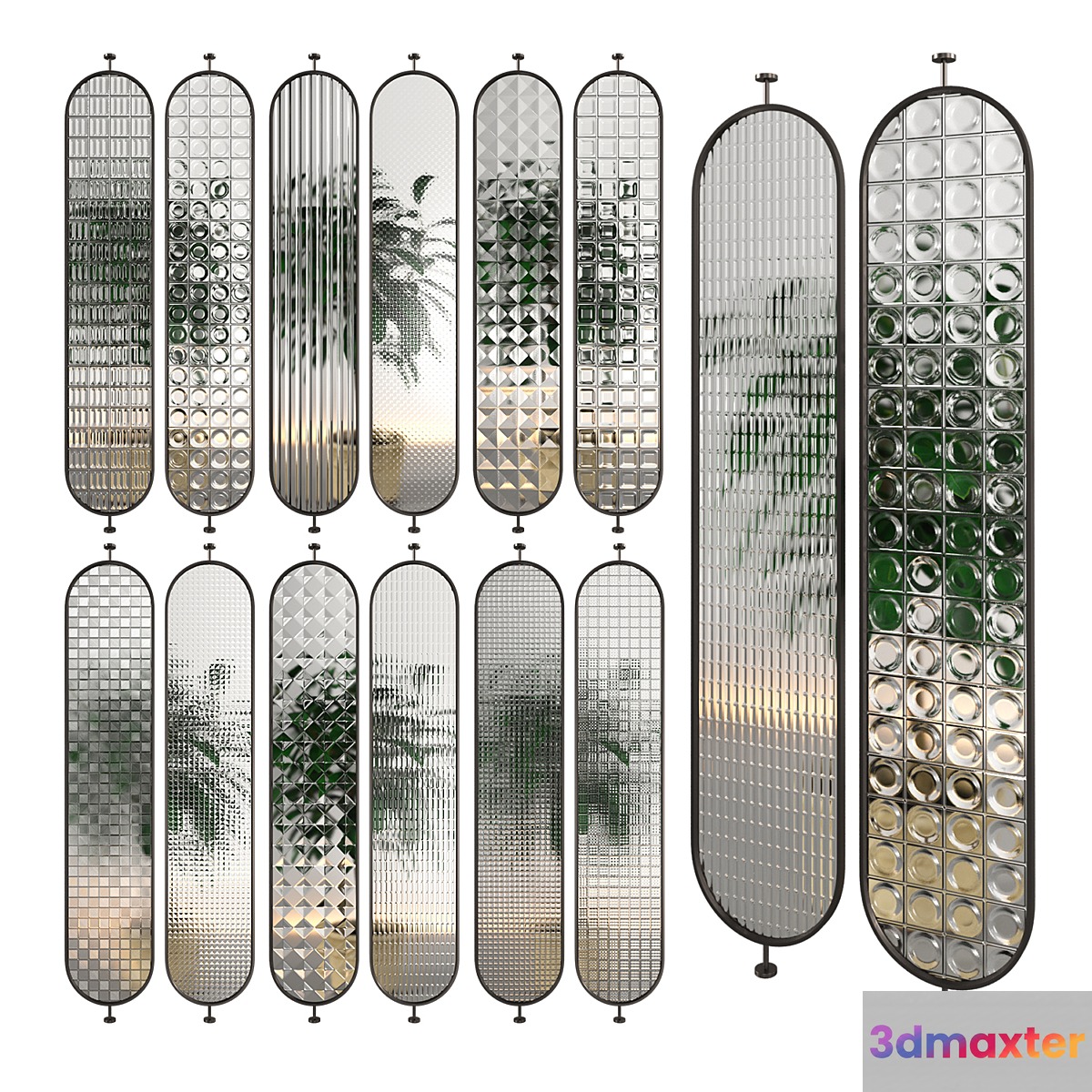 Glass Partition 09 3D Max