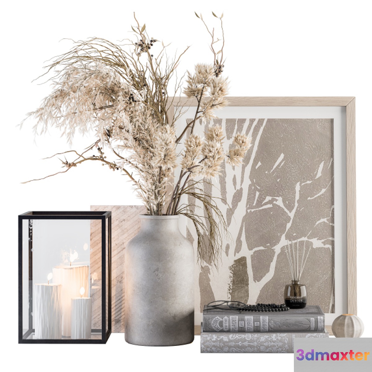 Decorative Set with Bouquet - Set 62