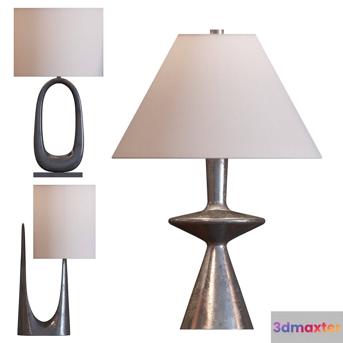 Table lamps LUXDECO 3D Max