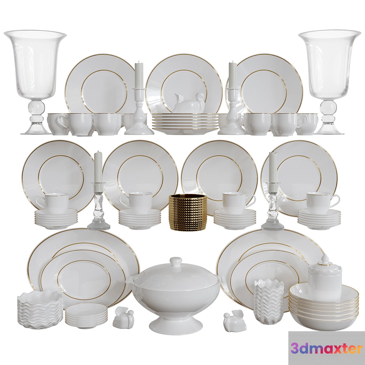 Set of Dishes 2