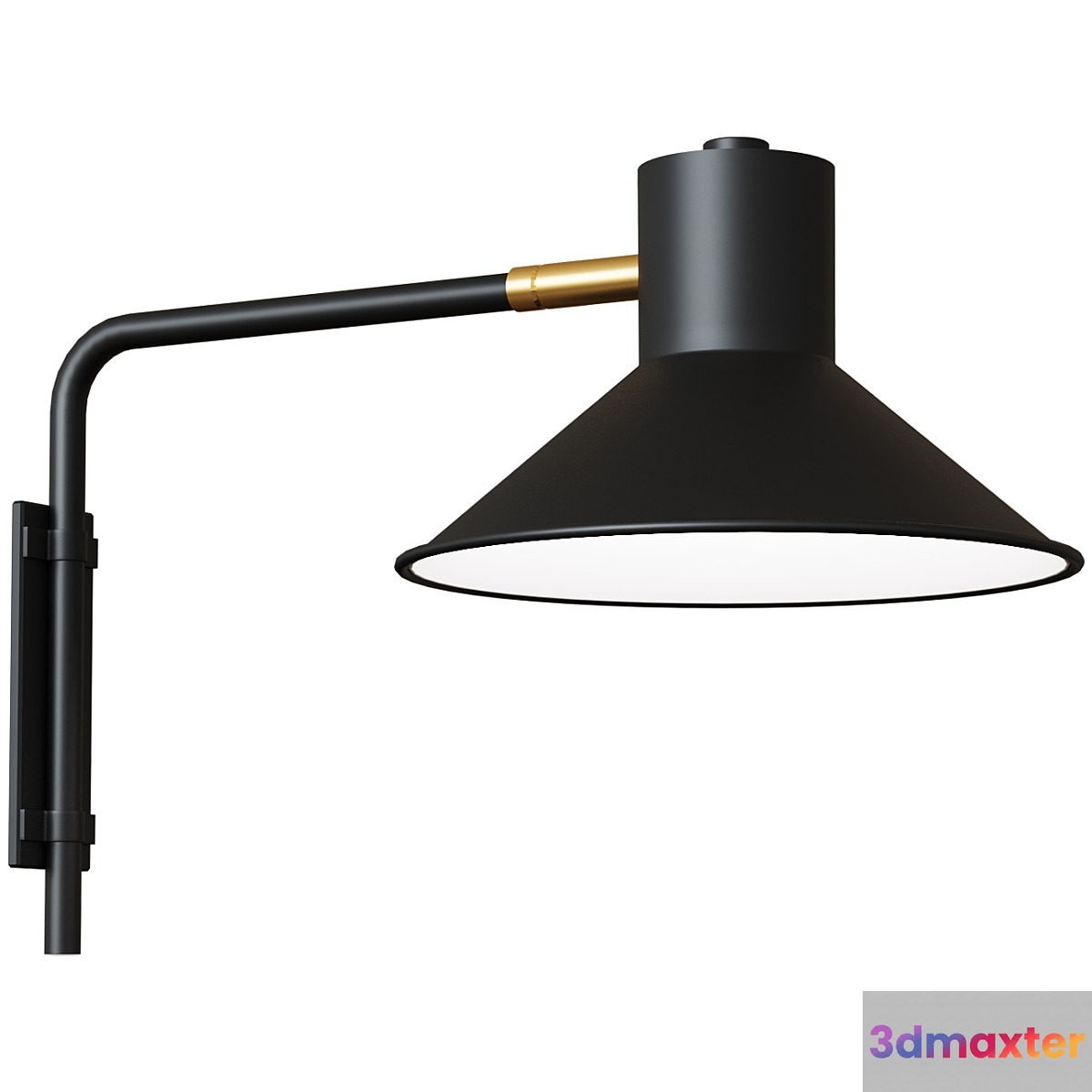 Wall lamp Plass black small - No.2