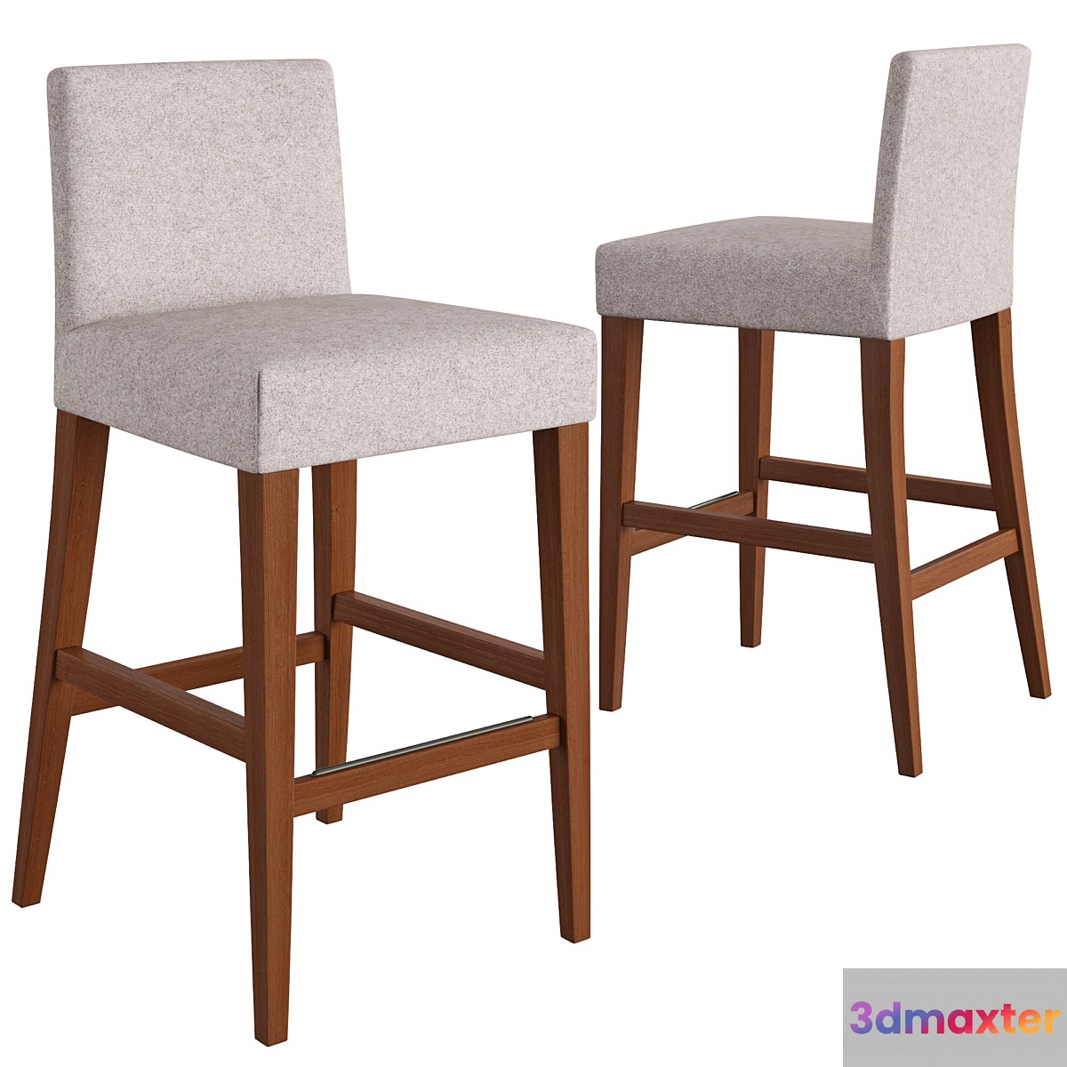 Copenhagen bar stool 3D Max