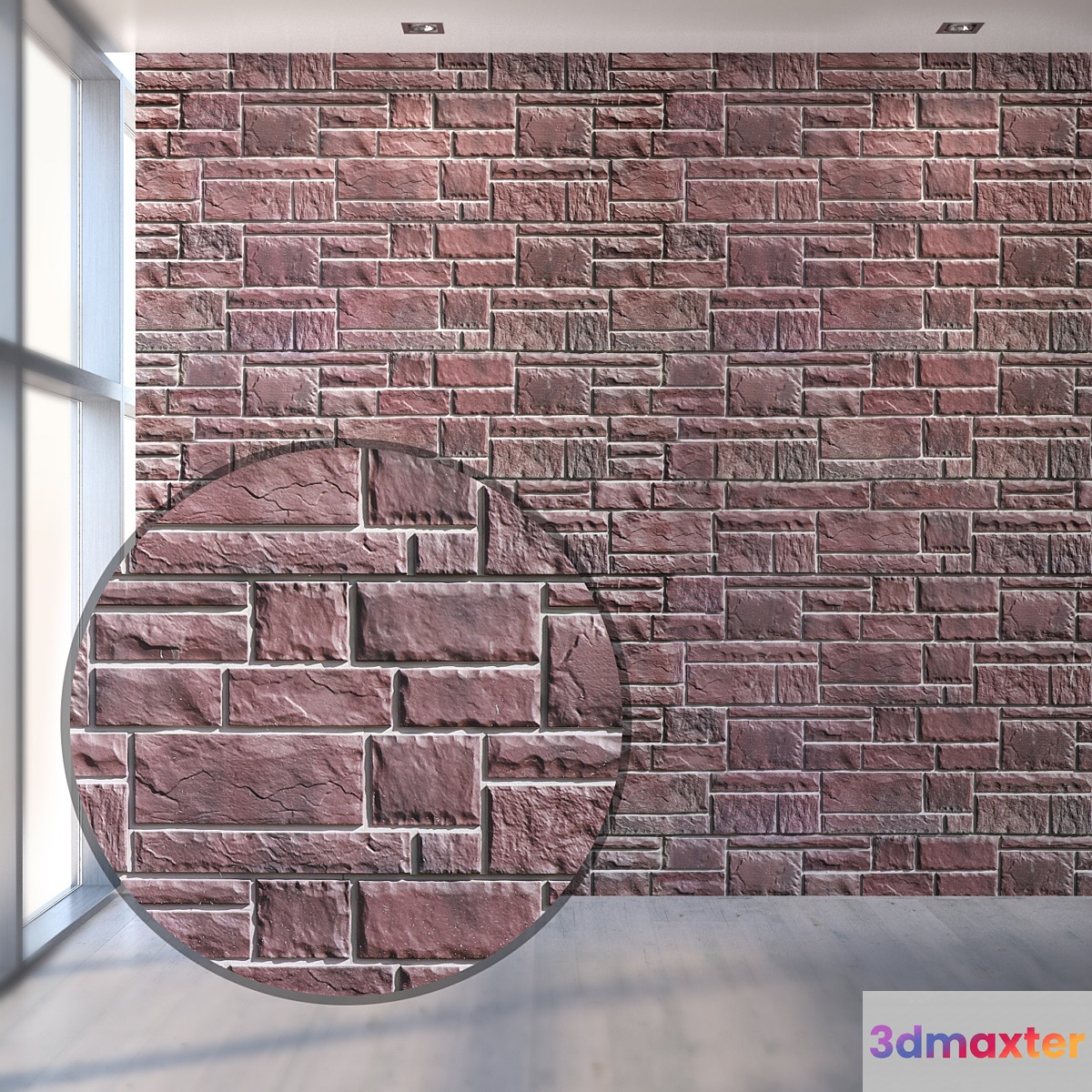 Decorative stone 1115 3D Max