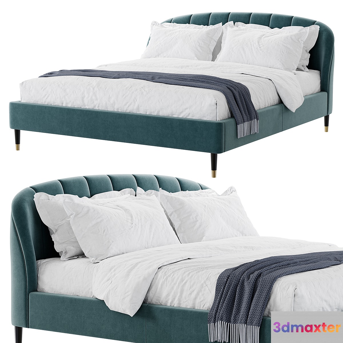 Life Interiors _ Mabel King Bed