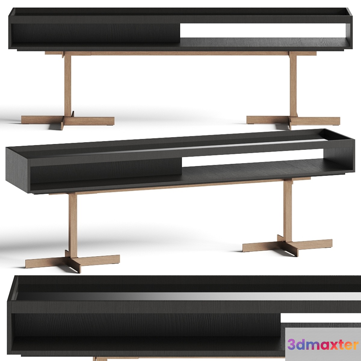 Minotti Close Console Table 3D Max