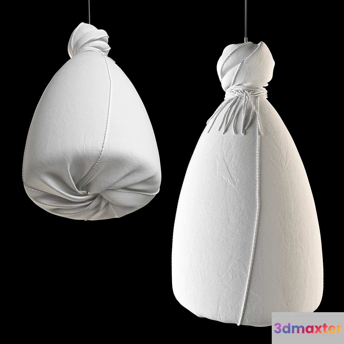 Fabric lampshade