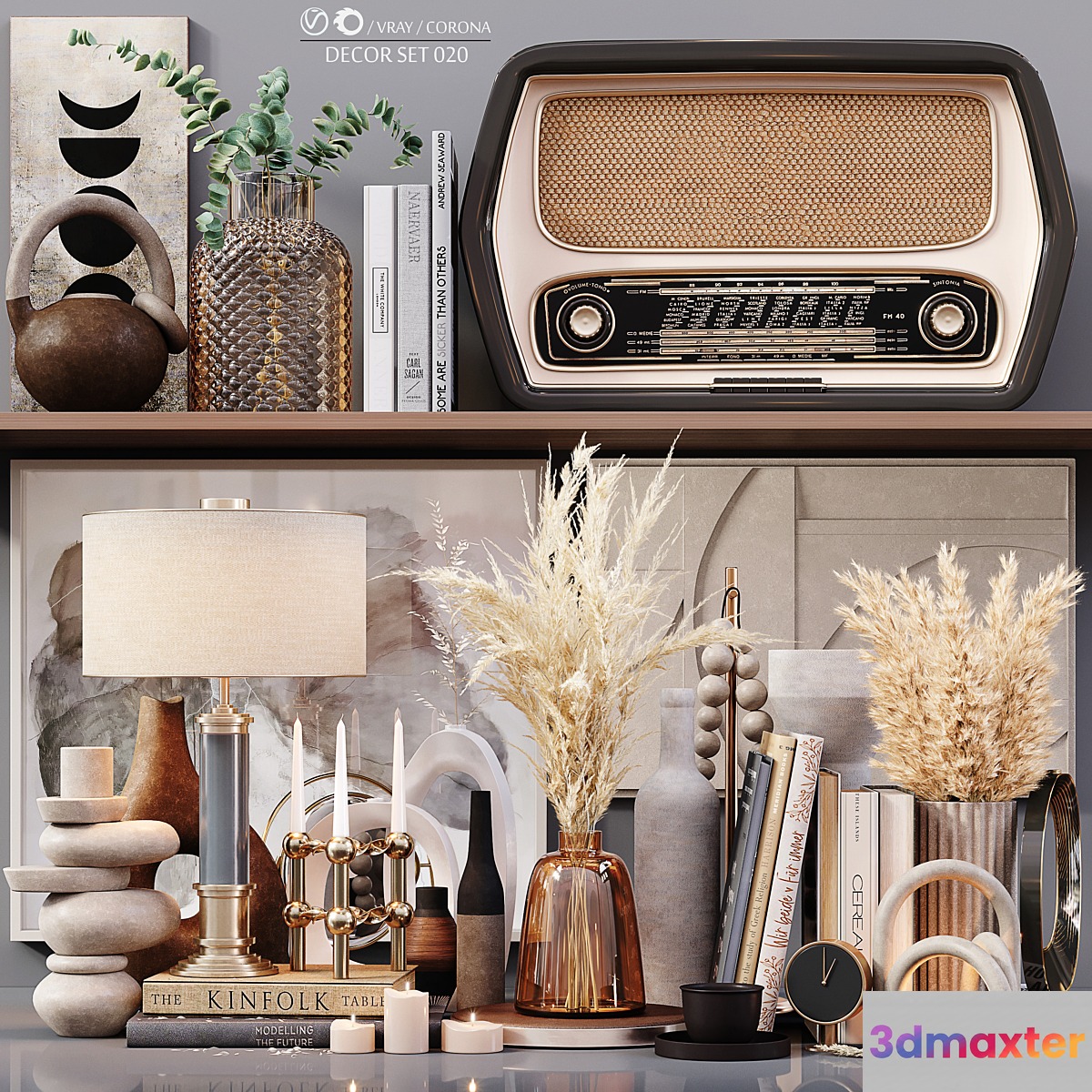 Decor Set 020 3D Max