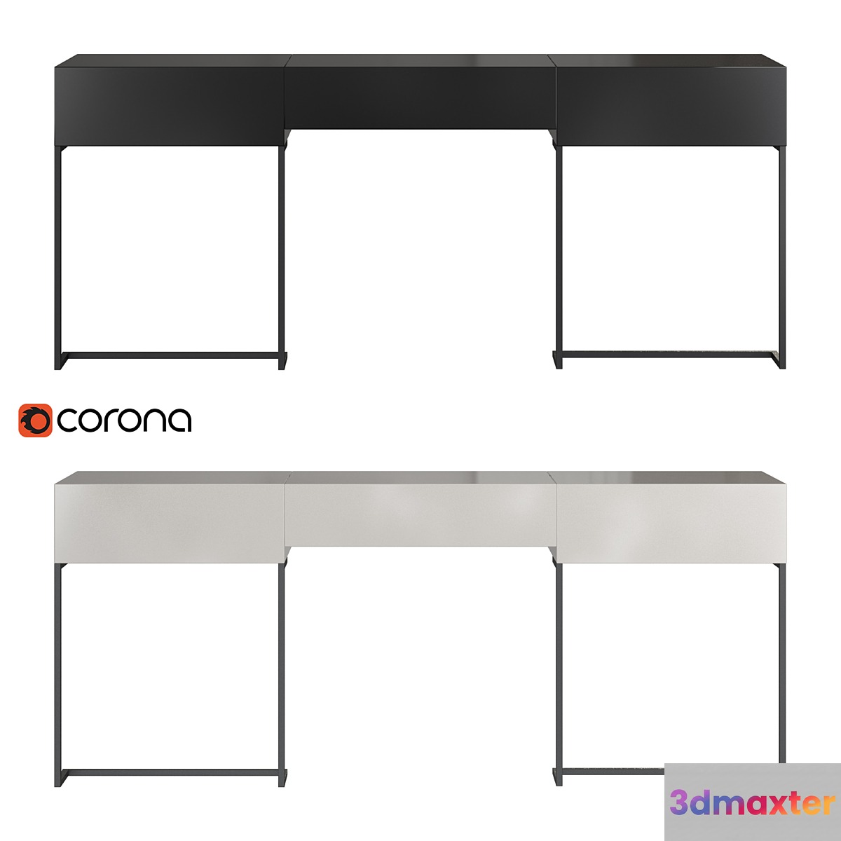 GALA Febal Casa | Dressing table 3D Max