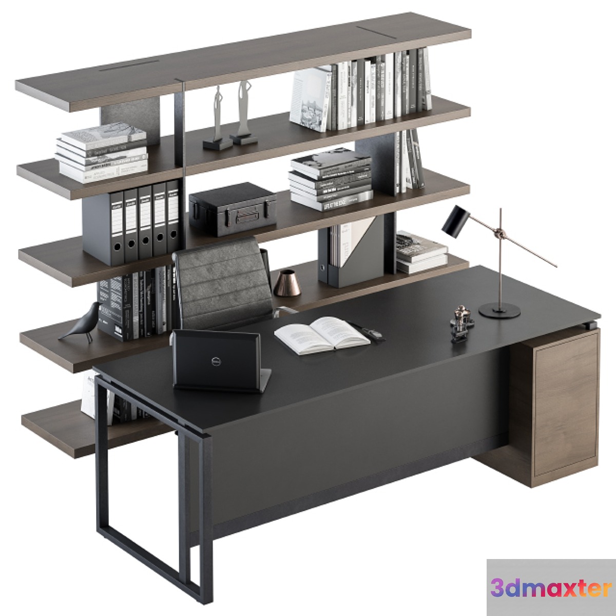 Office Furniture - Manager Set 22 3D Max