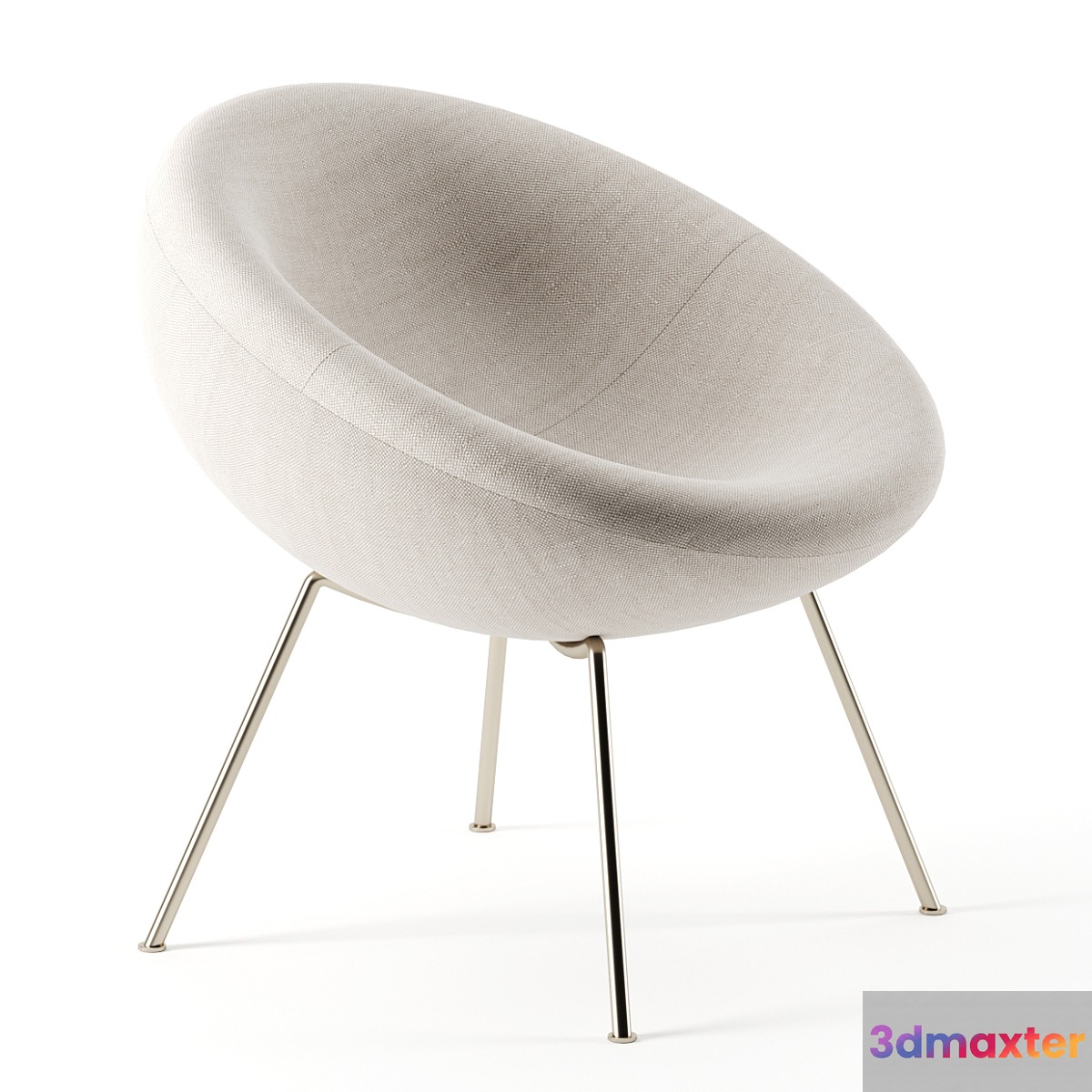 Nest soft chair by Desiree 3D Max