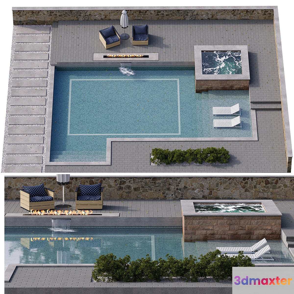 Pool 16 - No.2 3D Max