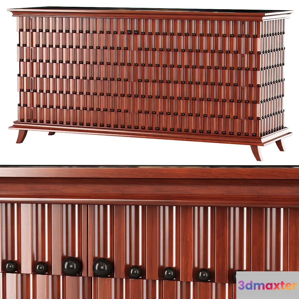 Minotti Collezioni chest of drawers _ Wooden chest of drawers