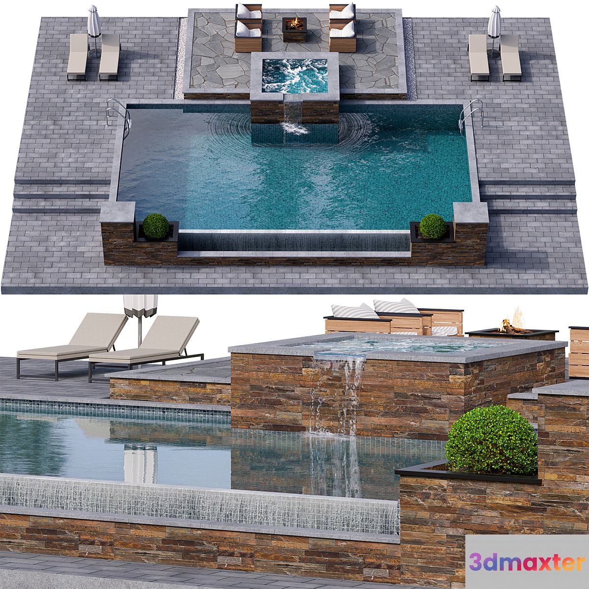 Pool 17 3D Max