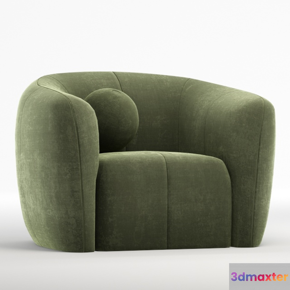 B&B Italia Armchair 3D Max