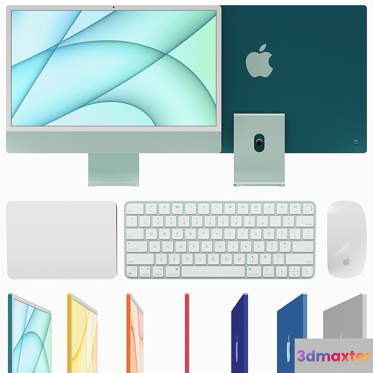 Monoblock computer Apple iMac 24 ″ 2021 - No.3