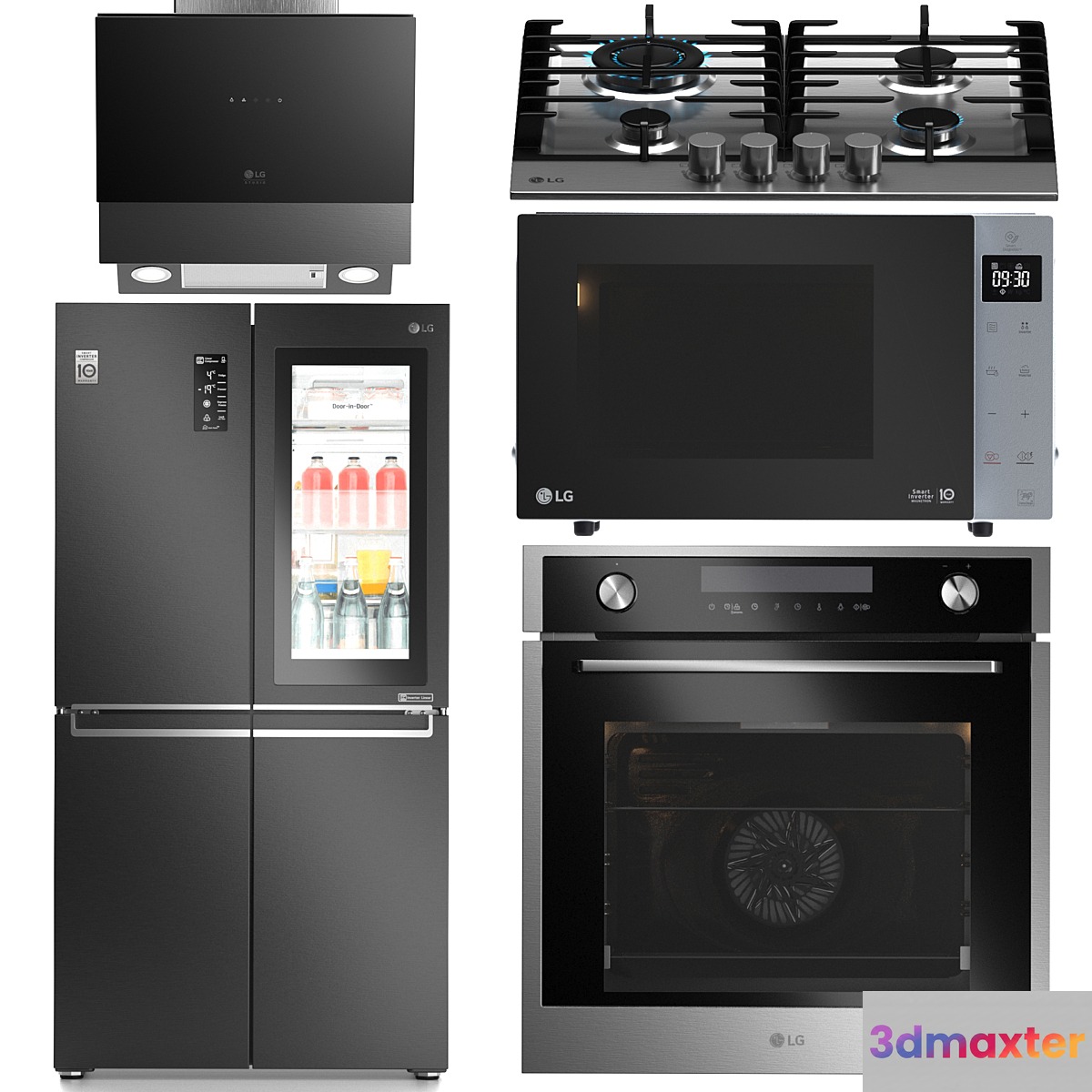 LG Kitchen Appliance Set 3