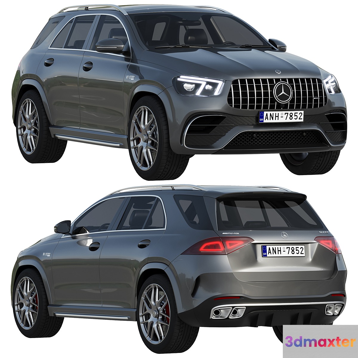 Mercedes-Benz AMG GLE 63 2021 3D Max