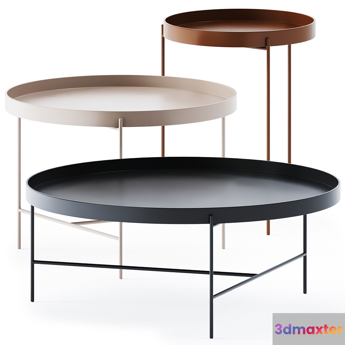 Coffee Tables Globe by Novamobili 3D Max