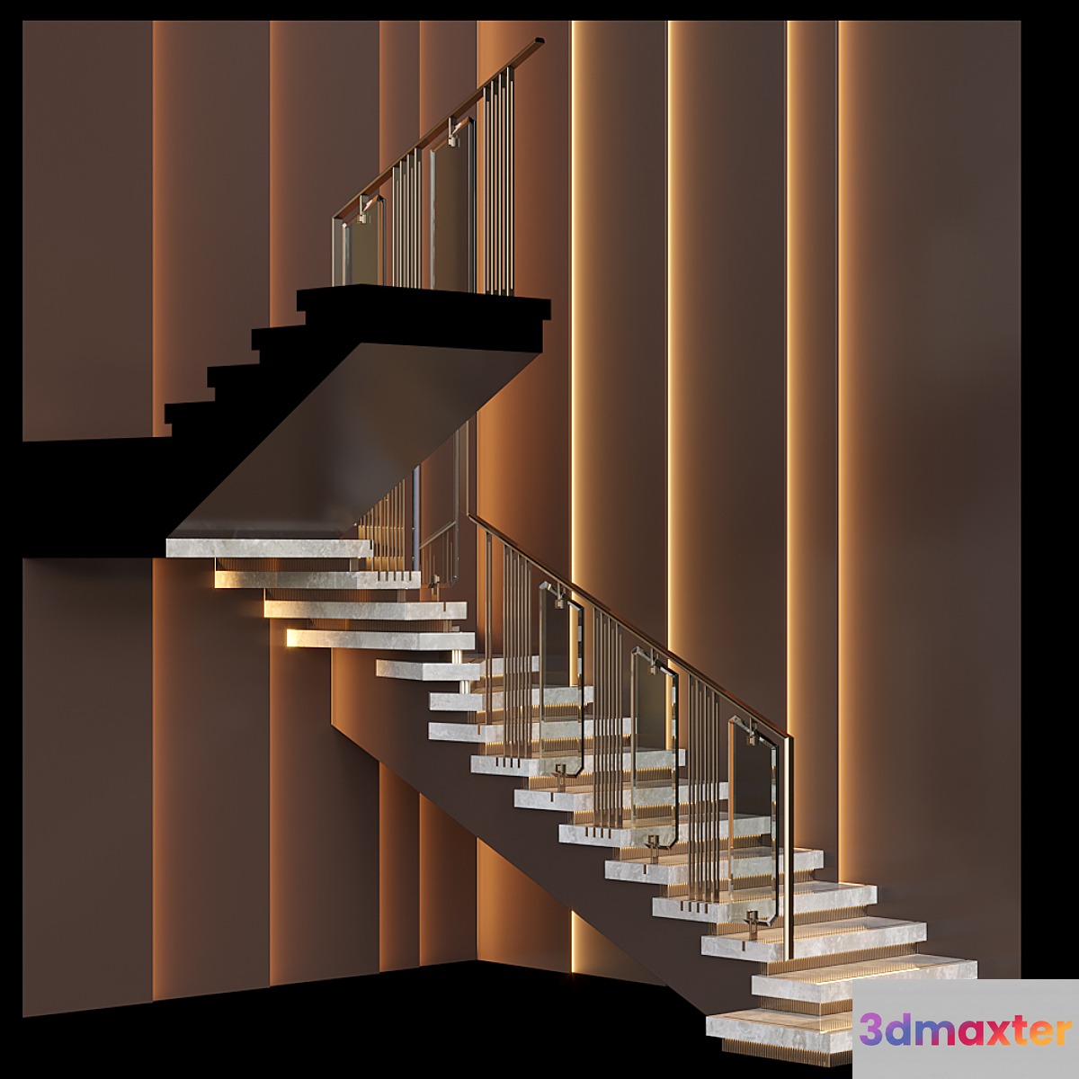Stairs - No.8 3D Max