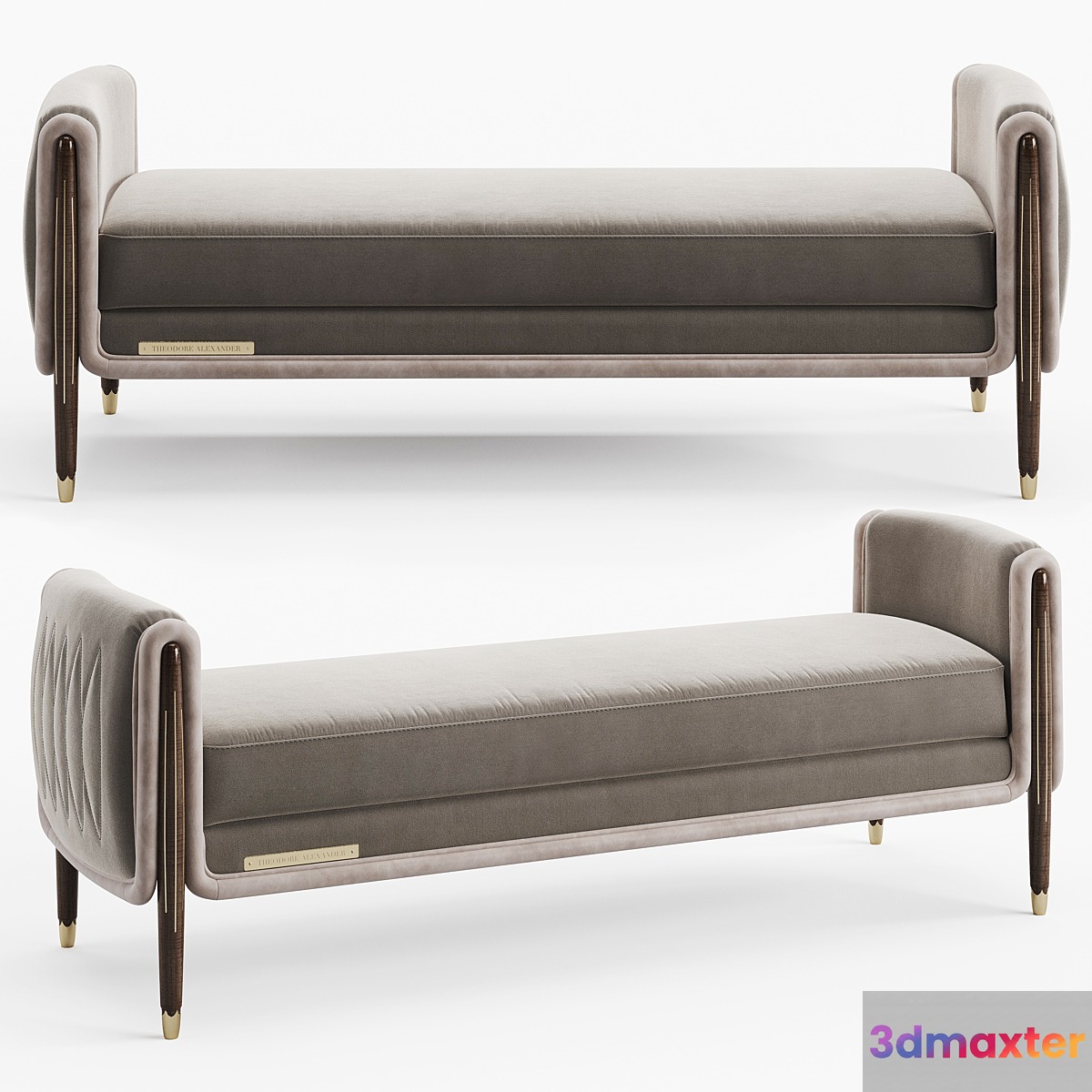 Theodore Alexander Grace end of bed Bench - No.3