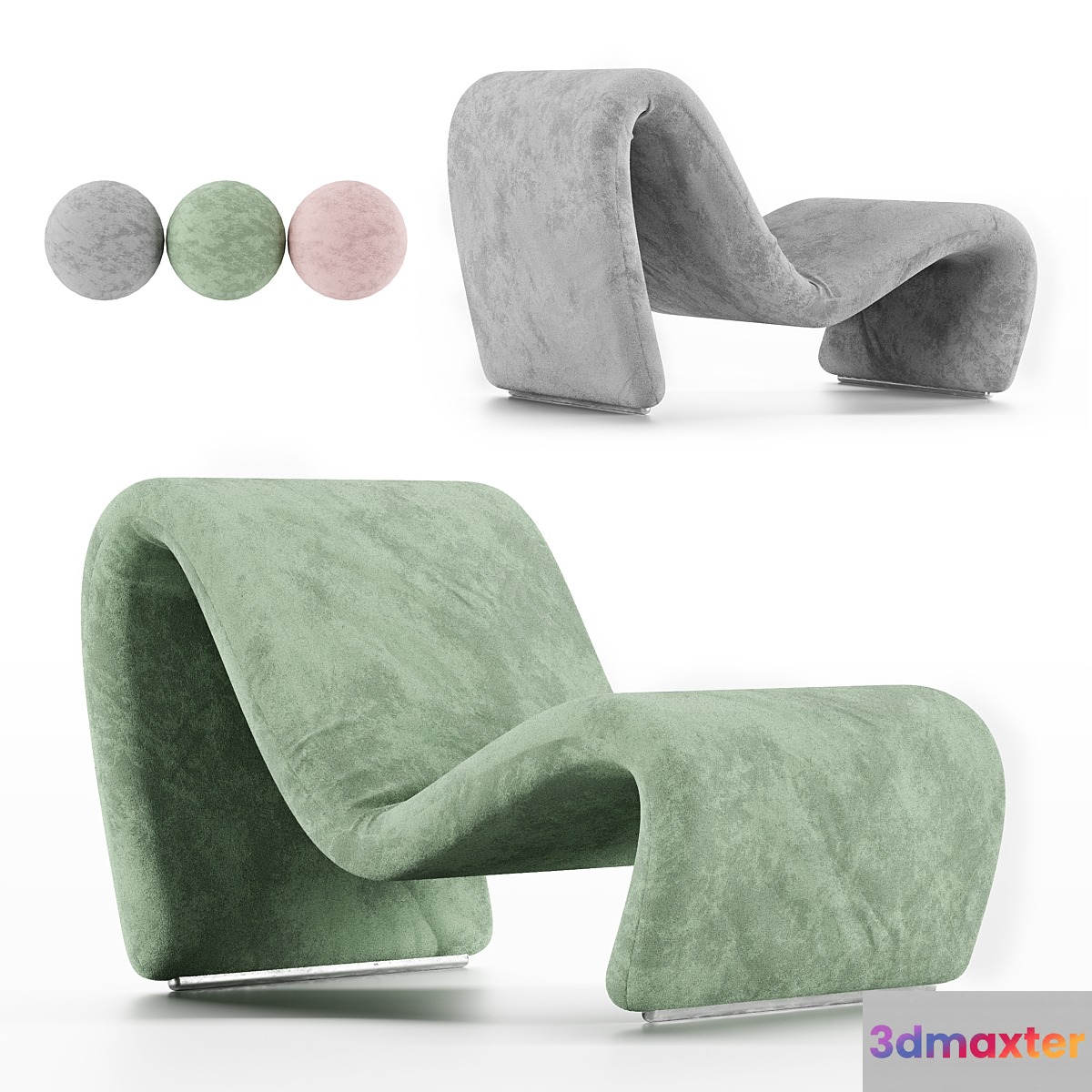 Onde Chair 1972 Etienne Fermigier - No.3