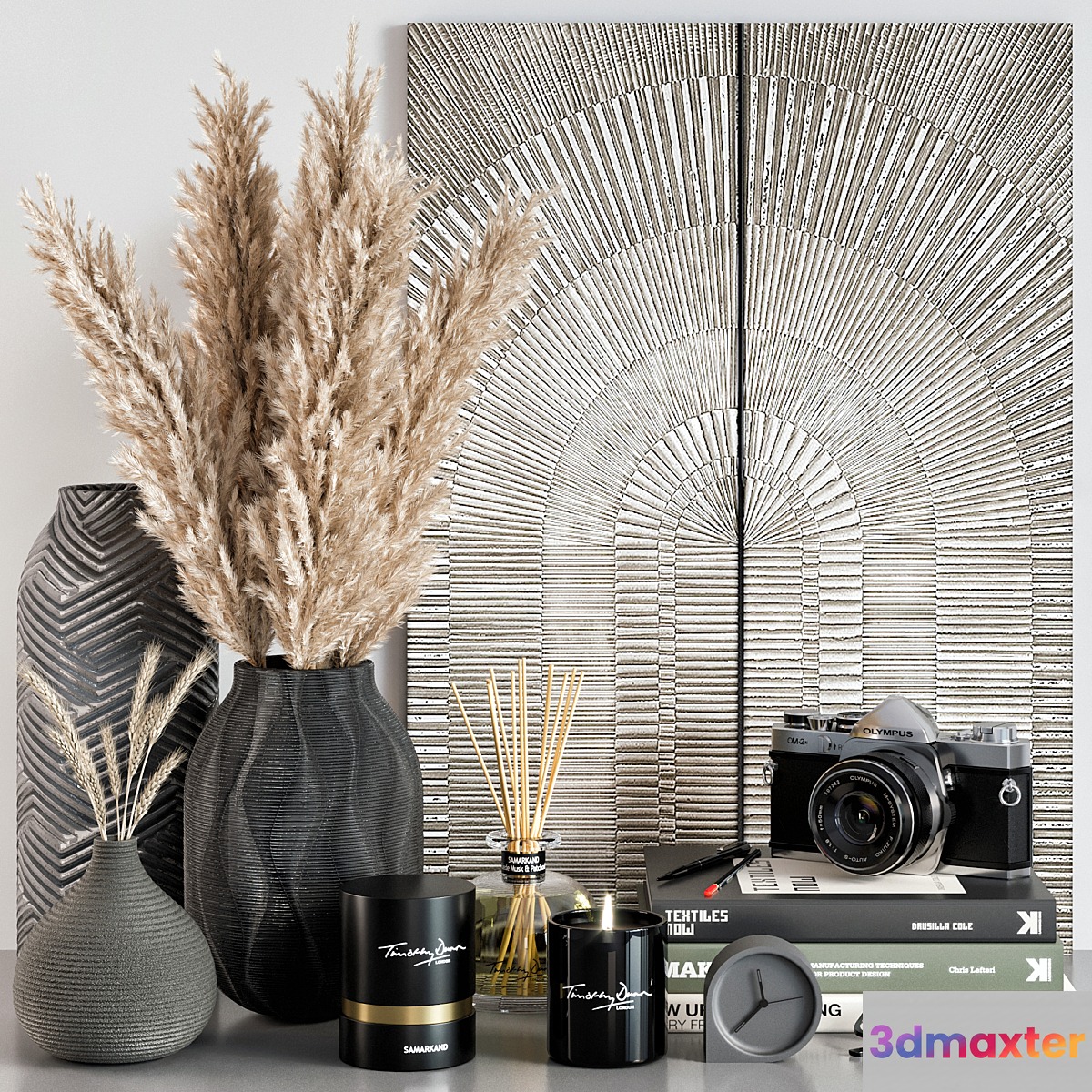 Decorative set 14 3D Max