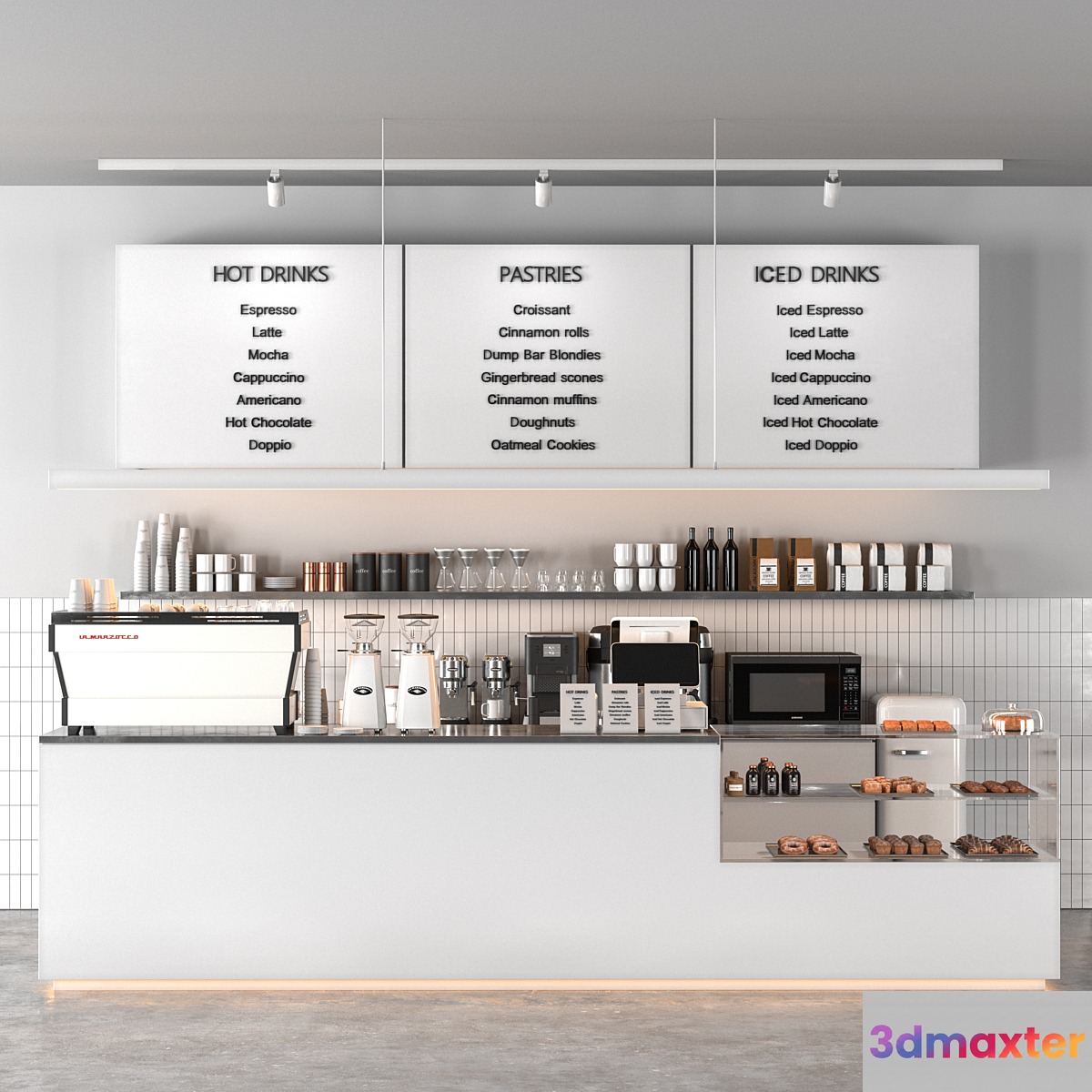 White_Cafe 3D Max