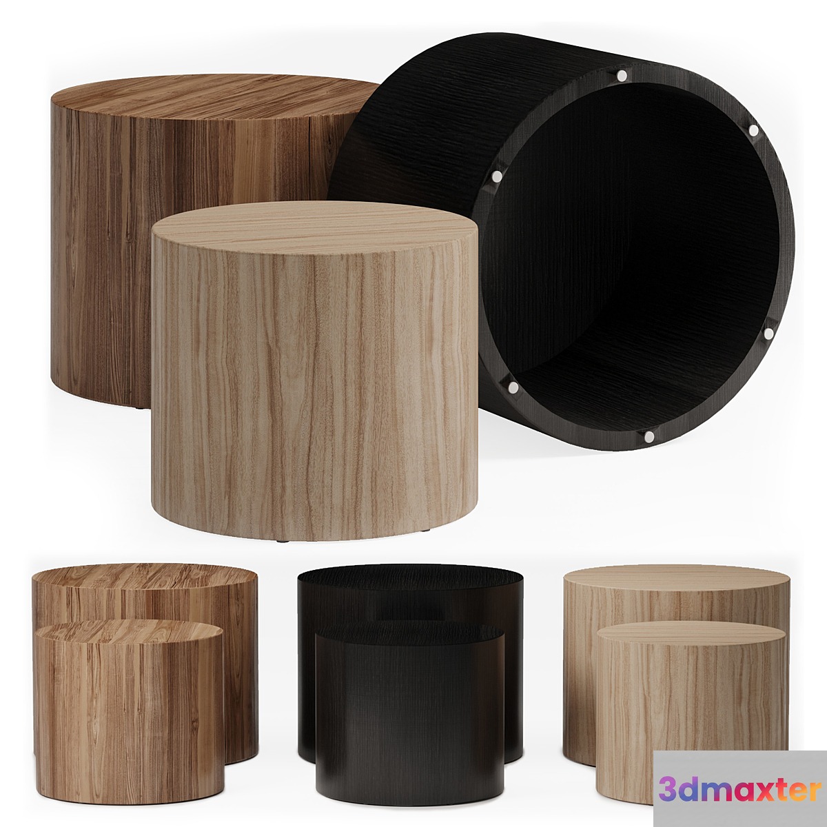 Dan table set 3D Max