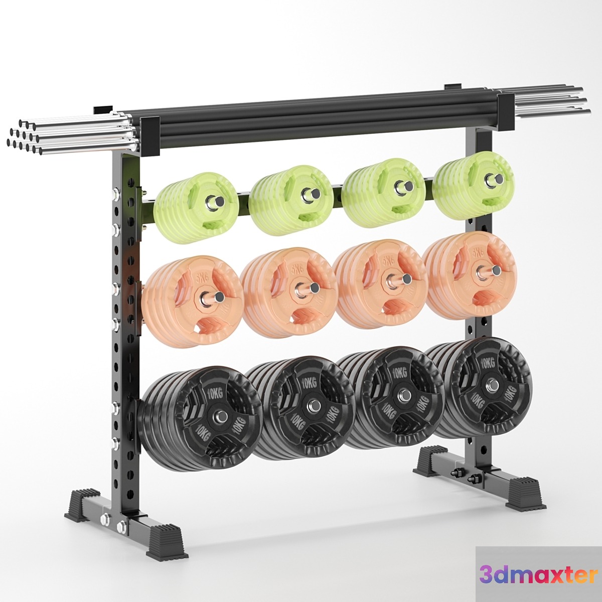 Gym Tools Fitness Body Building Set 09