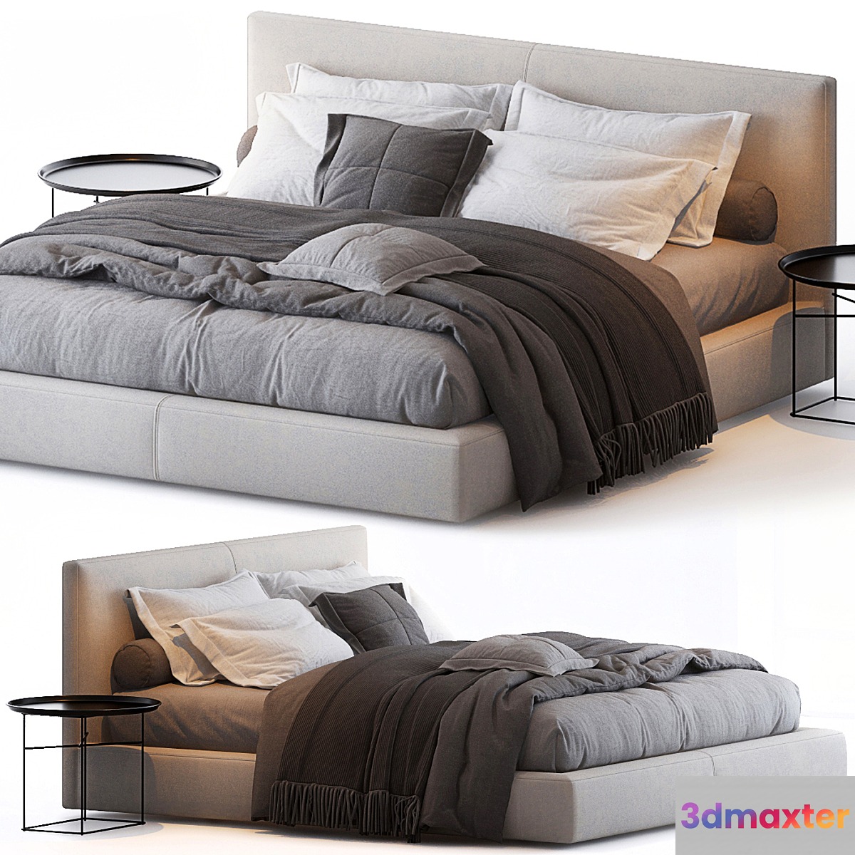 Richard bed by B&B Italia
