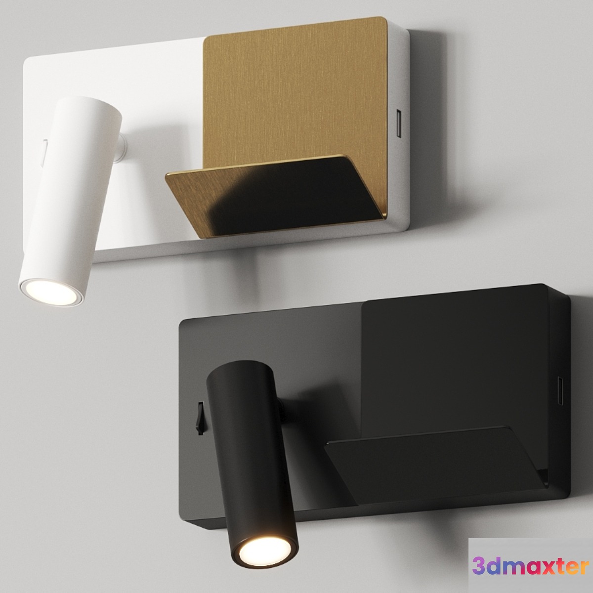 Leds C4 Elamp Wall Lamp 3D Max