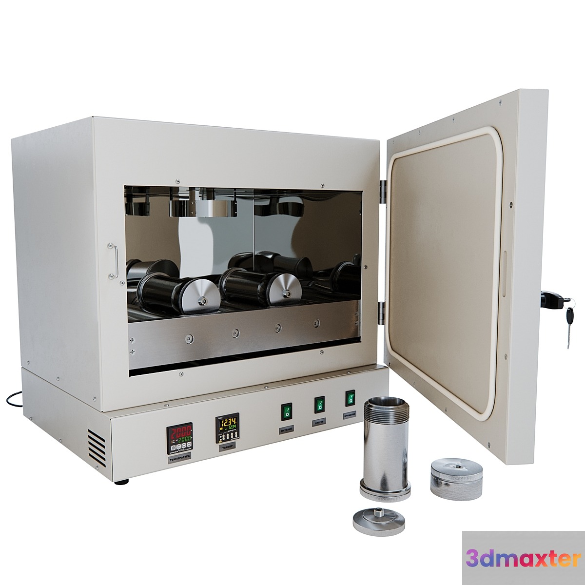 Roller kiln Model DA-RP20 from Mikron 3D Max