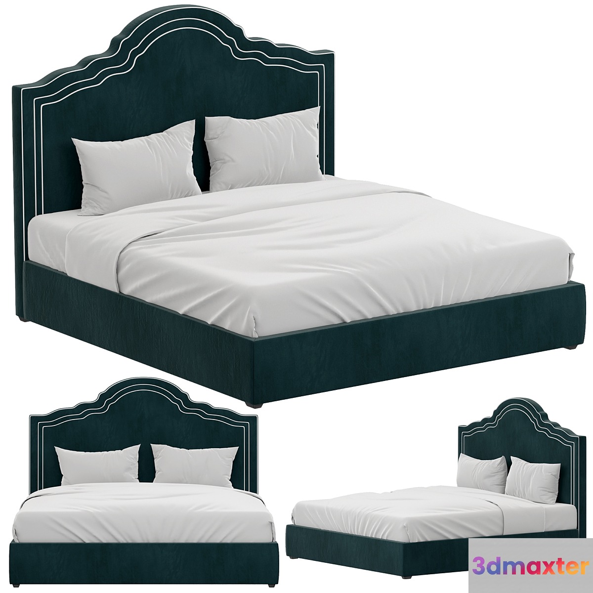 Dantone Home Bed Moon 3D Max