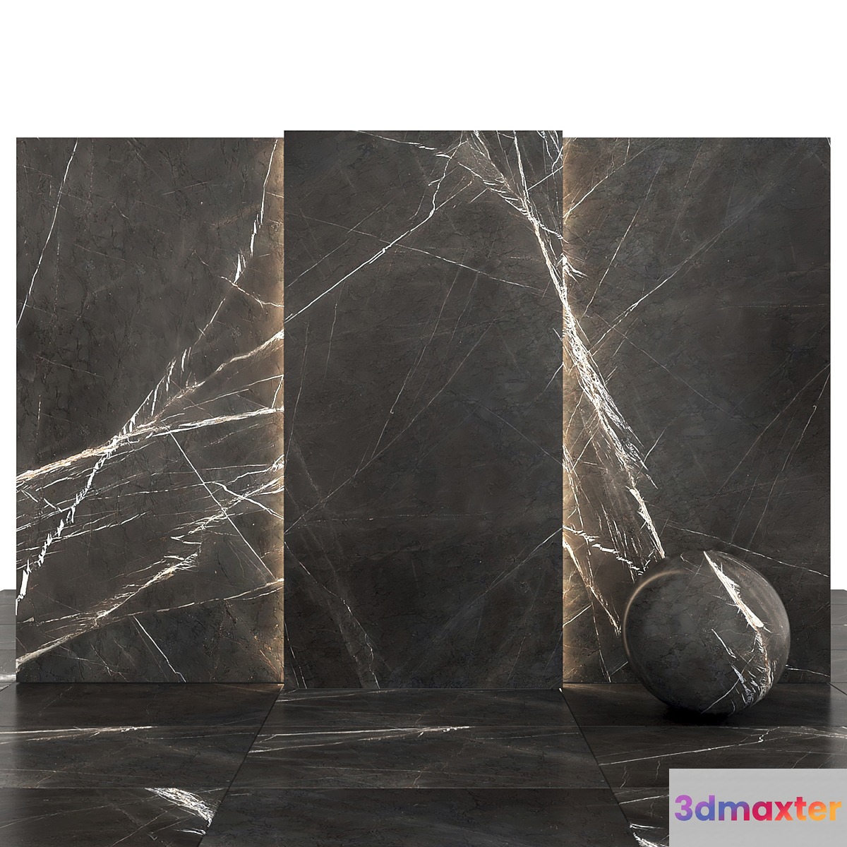 Marquina gray marble