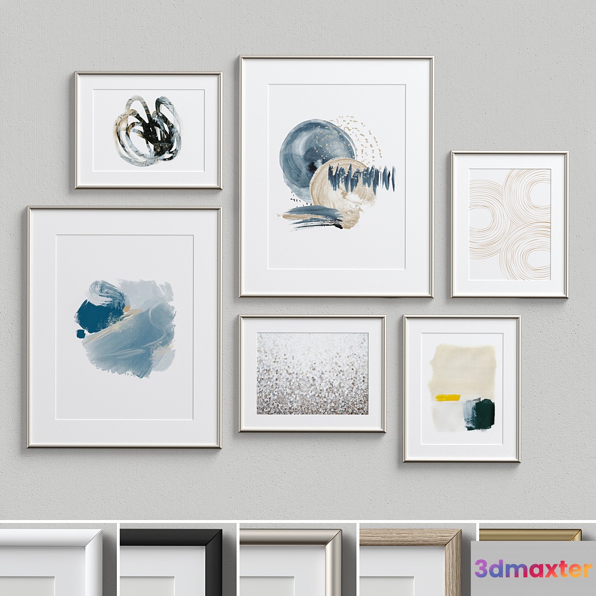 Wall Art Set-21 3D Max