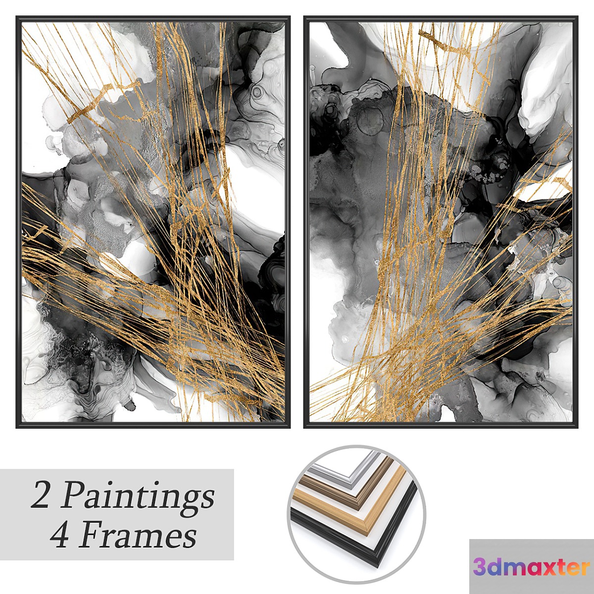 paintings 3D Max