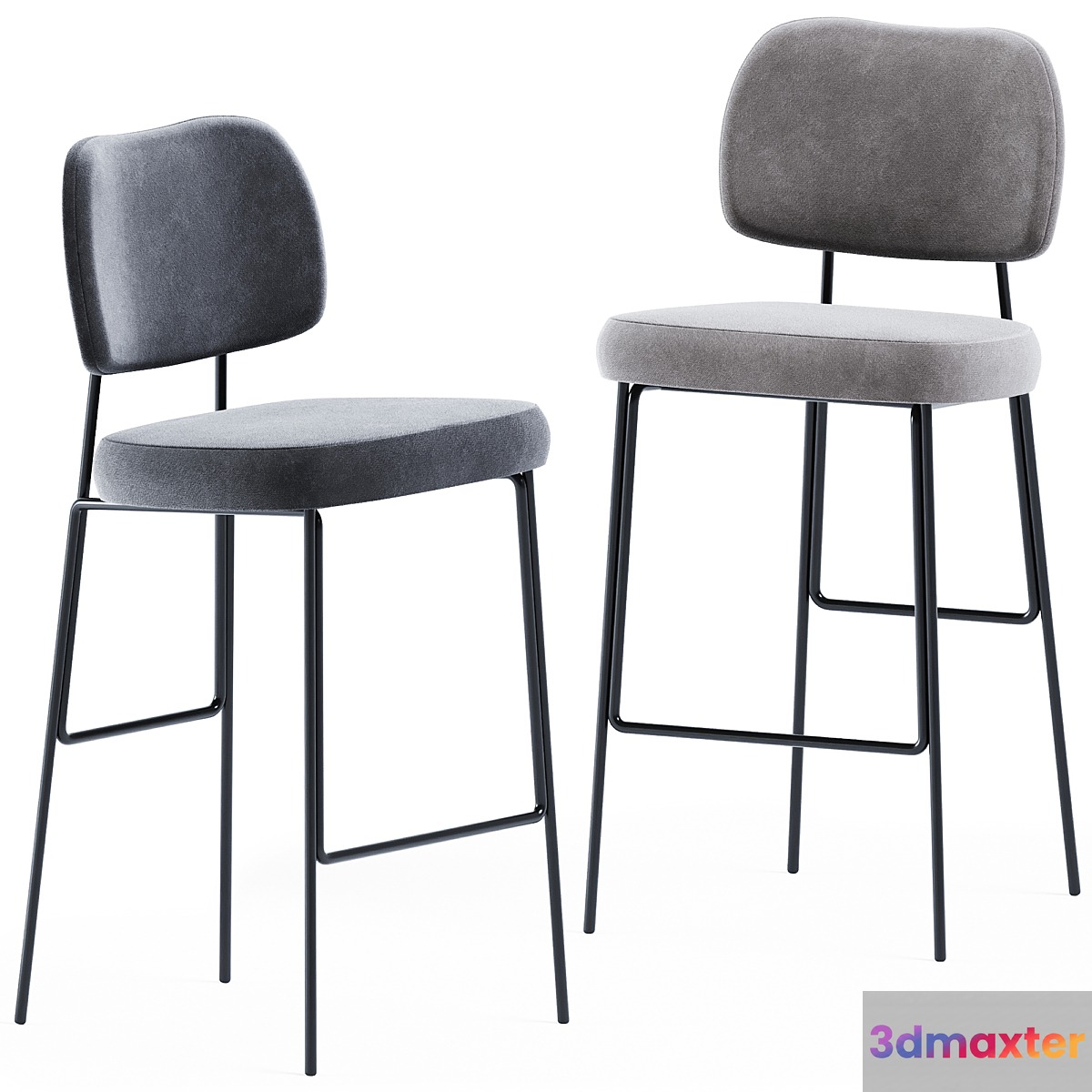 Kapoor Bar Chair by Annud 3D Max