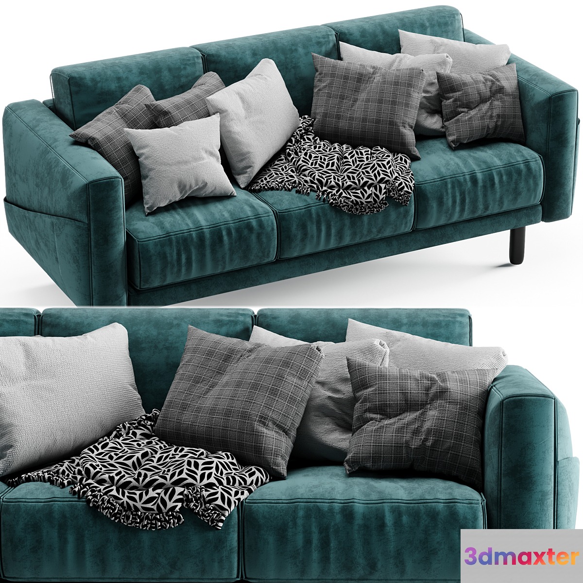 Norsborg sofa 3D Max