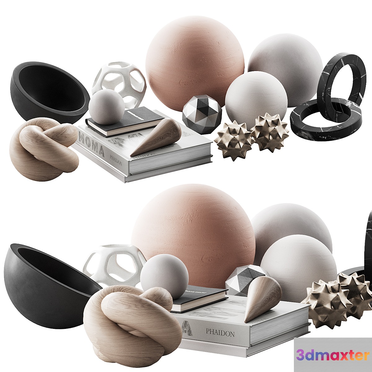 010 geometric figure set 003 3D Max