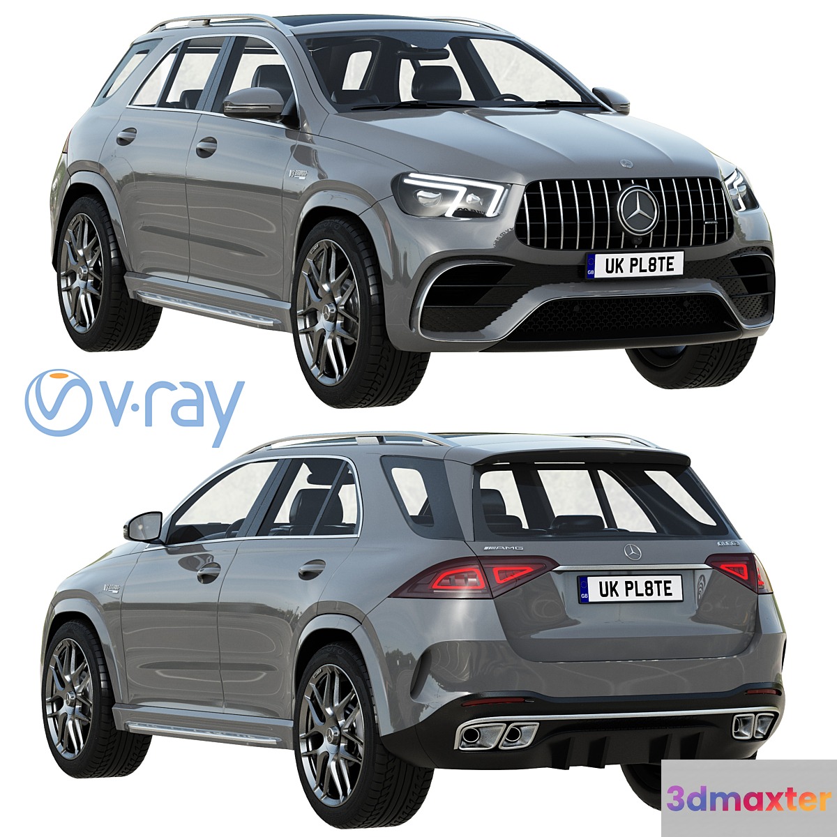 Mercedes-Benz AMG GLE 63 2021 - No.2 3D Max