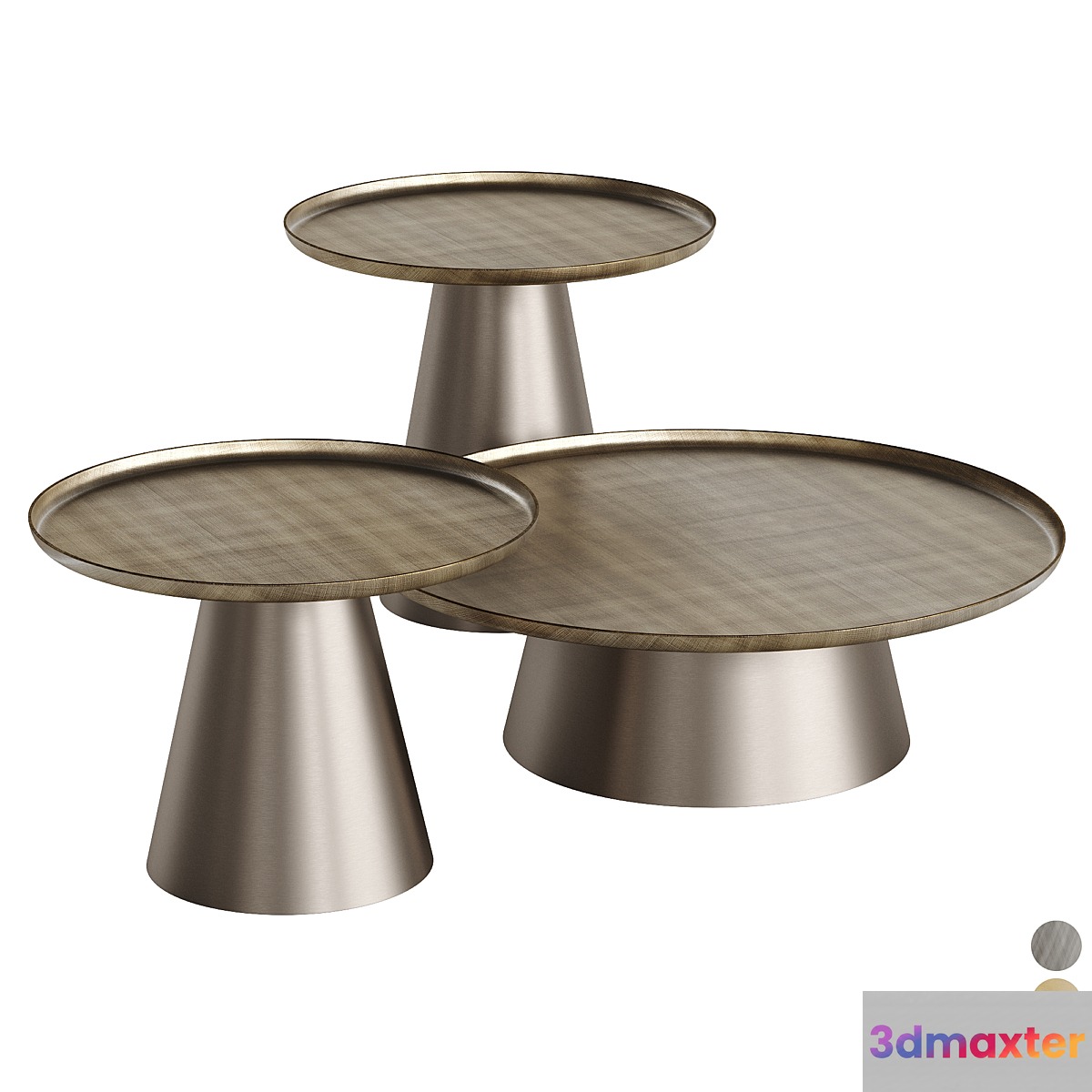 Cattelan Amerigo 2021 Coffee Table D360