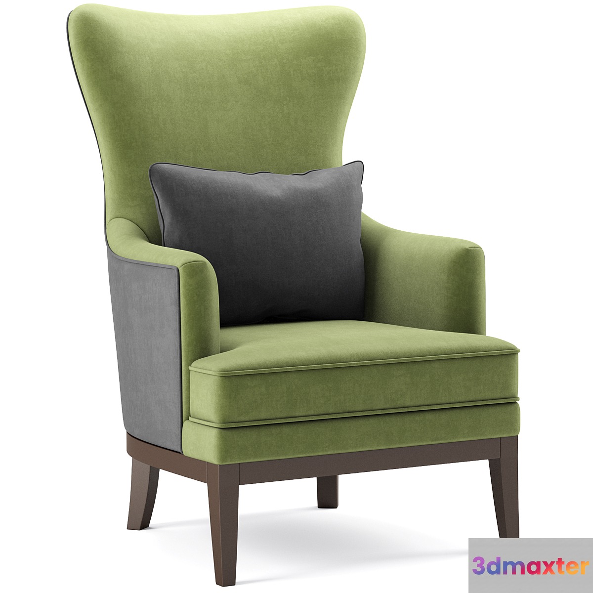 Bryn Wing Chair Havertys 3D Max