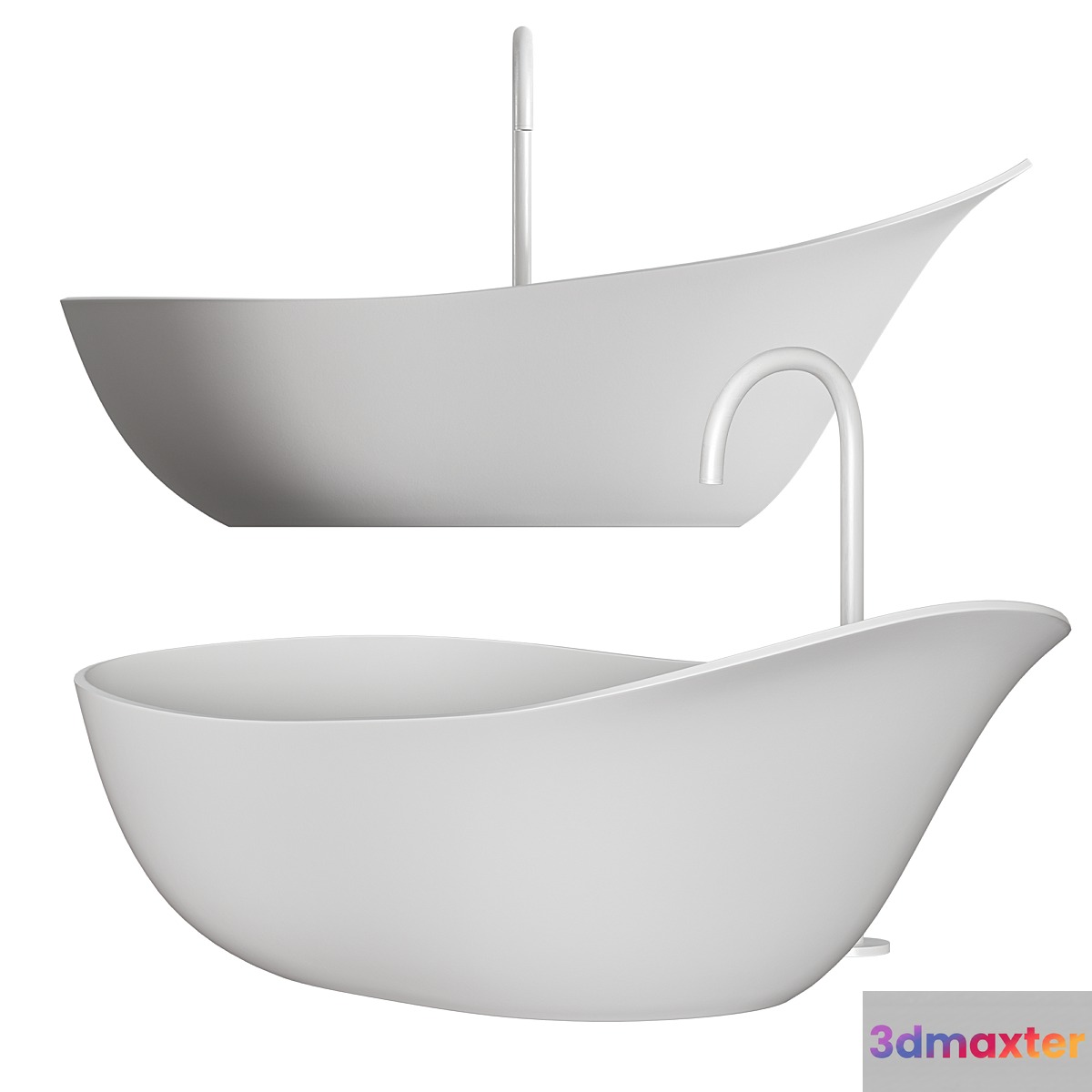 Falper Lancetta Bathtub 3D Max