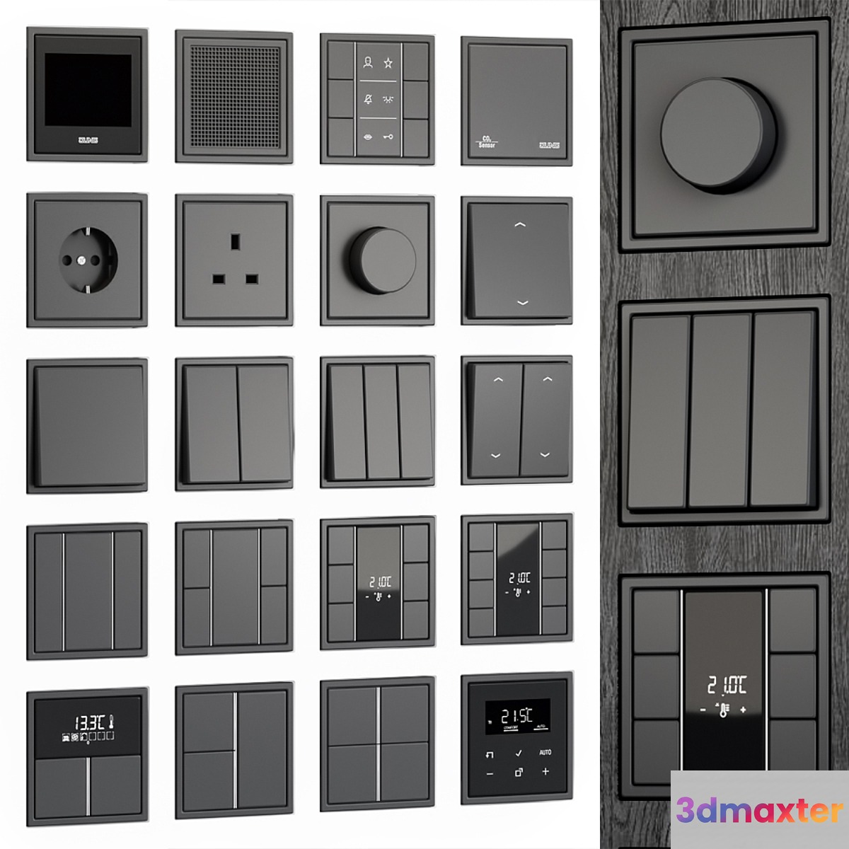 JUNG LS zero (part 1) 3D Max