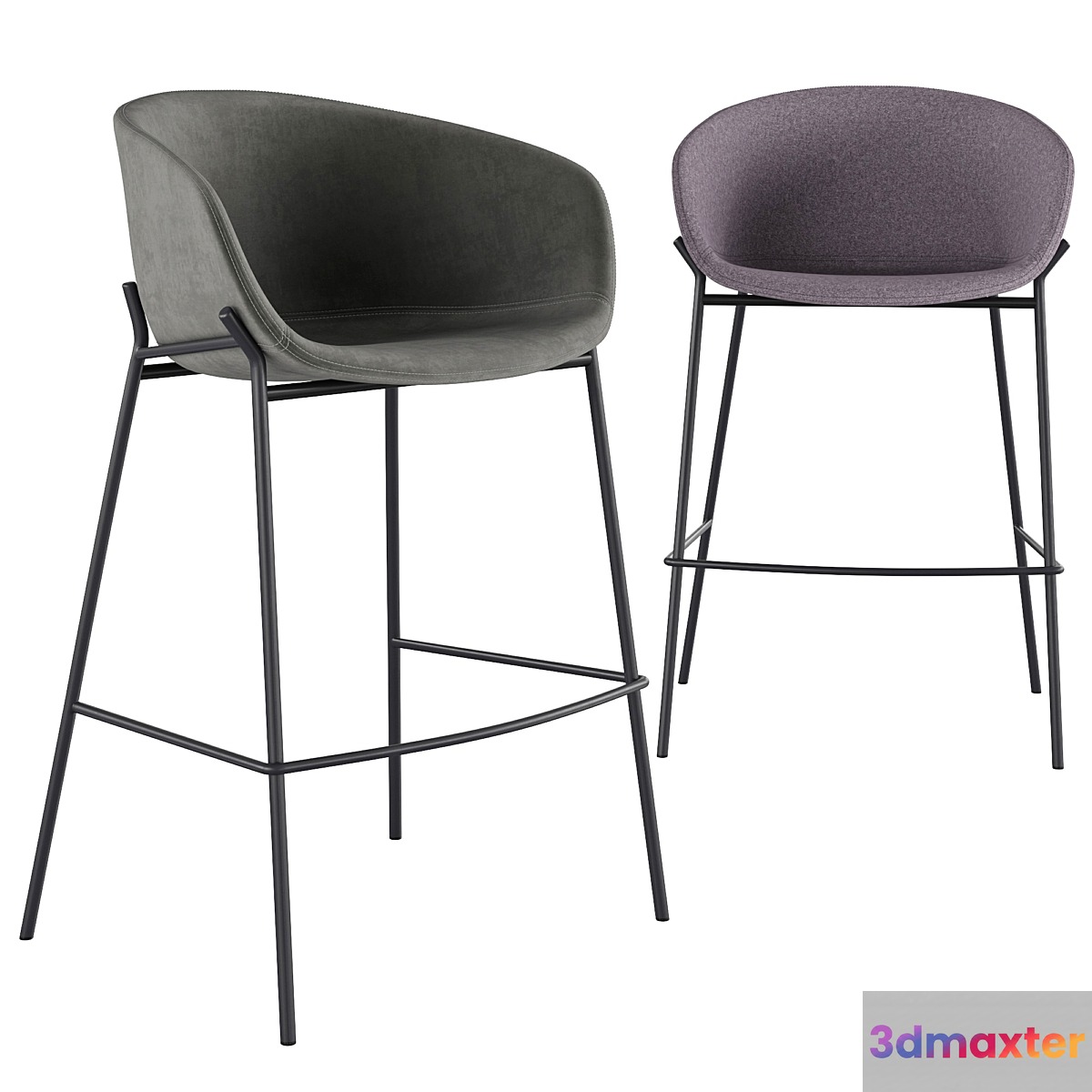 Bar stool Zadine CC1081JU03 3D Max