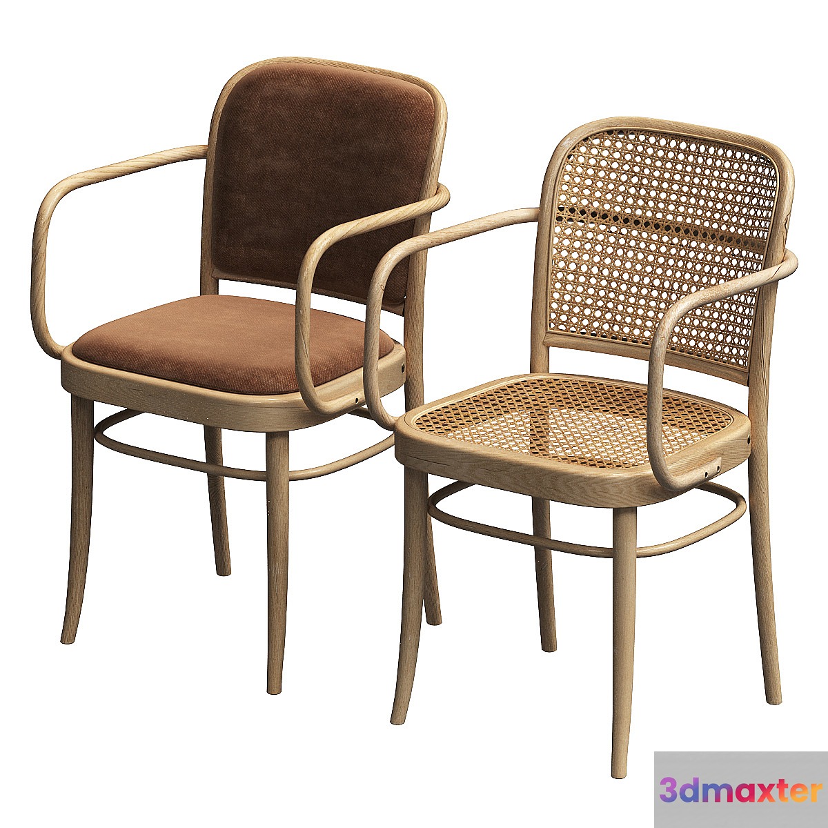 Chair JOSEF HOFFMANN 811 3D Max