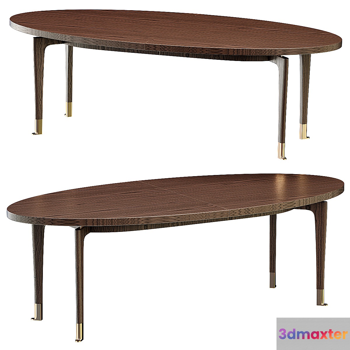 Vendome dining table 3D Max