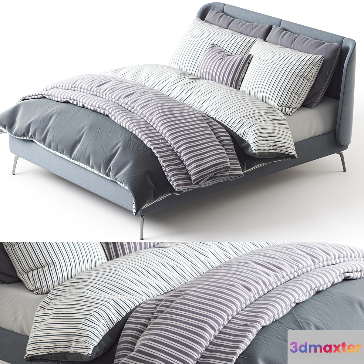 IKEA TUFJORD bed 3D Max