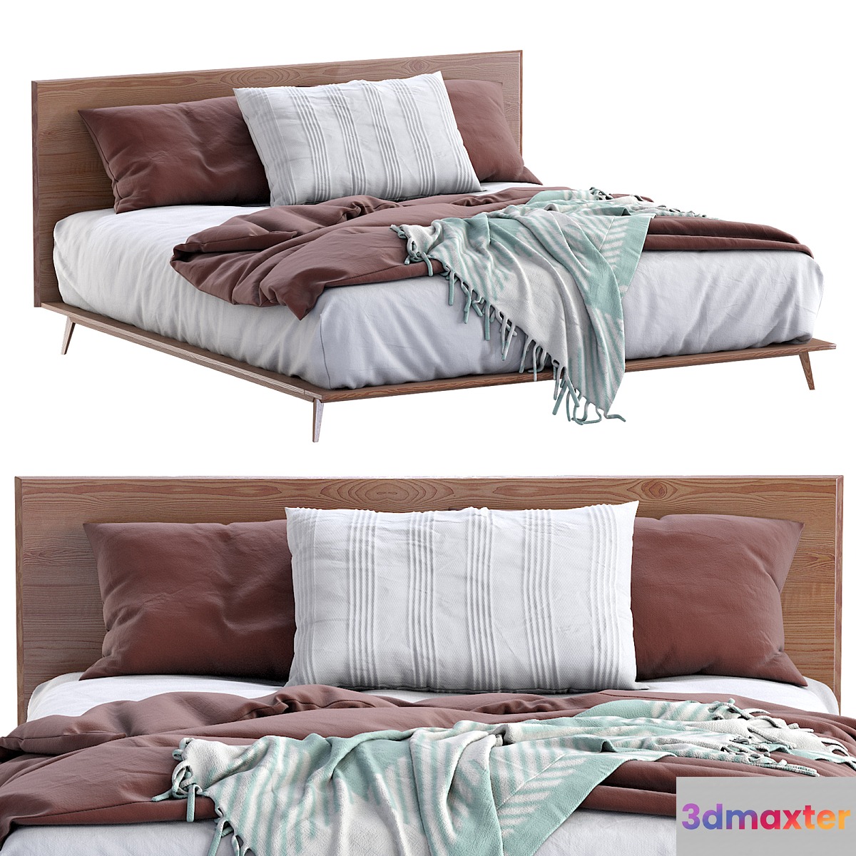 Bed Walnut By Westelm
