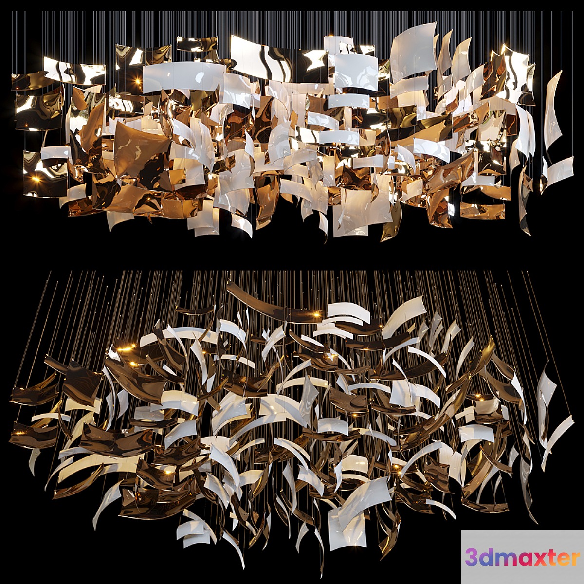 Hanging elements CLOTH - Vargov Design - No.5